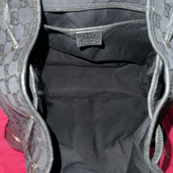 Gucci signature GG large Jackie backpack rucksack travel bag school bag - Picture 14 of 16